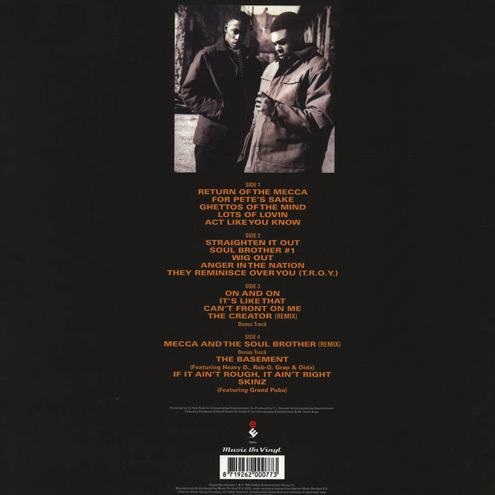 Pete Rock & C.L. Smooth – Mecca And The Soul Brother (2xLP) LP vinyl record, image 2 of 2