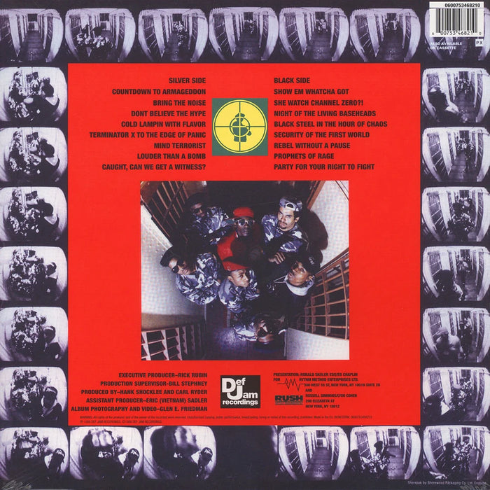 Public Enemy – It Takes A Nation Of Millions To Hold Us Back LP vinyl record, image 2 of 3