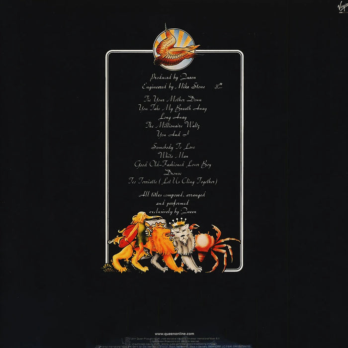 Queen – A Day At The Races LP vinyl record, image 2 of 3