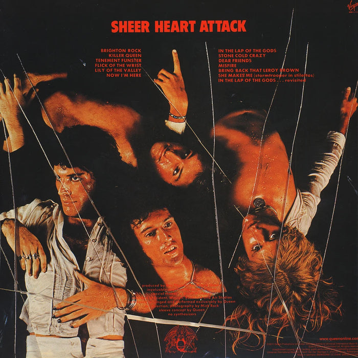Queen – Sheer Heart Attack LP vinyl record, image 2 of 2