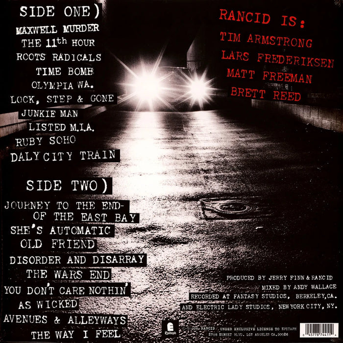 Rancid – ...And Out Come The Wolves LP vinyl record, image 2 of 2