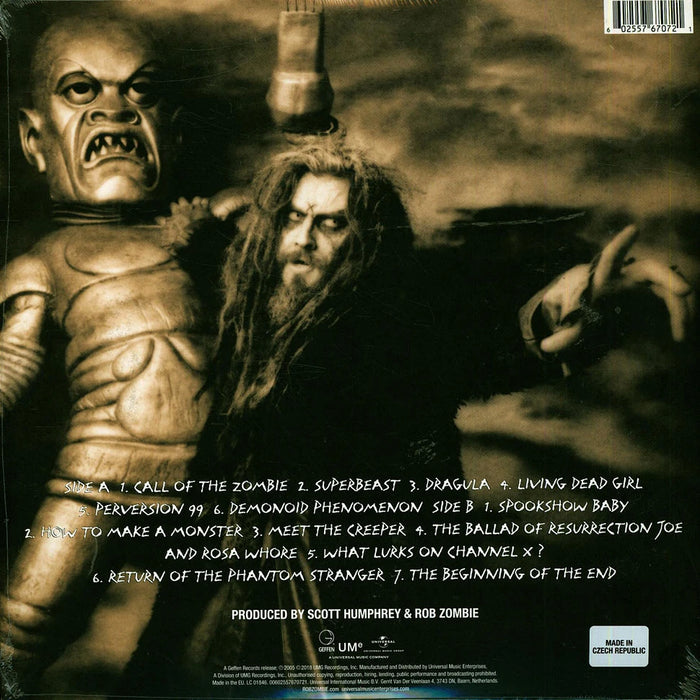 Rob Zombie – Hellbilly Deluxe LP vinyl record, image 2 of 2