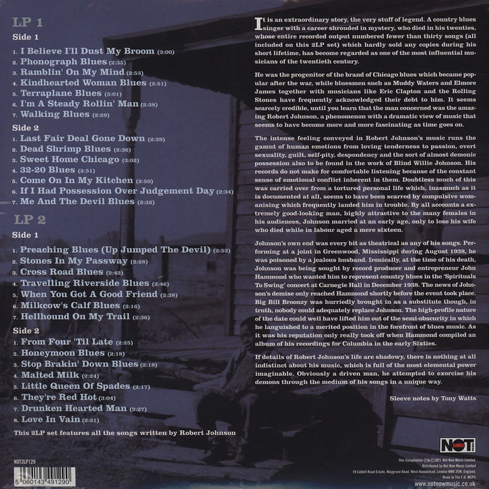 Robert Johnson – The Complete Collection (2xLP) LP vinyl record, image 2 of 2