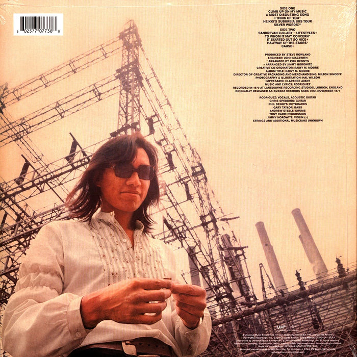 Sixto Rodriguez – Coming From Reality LP vinyl record, image 2 of 3