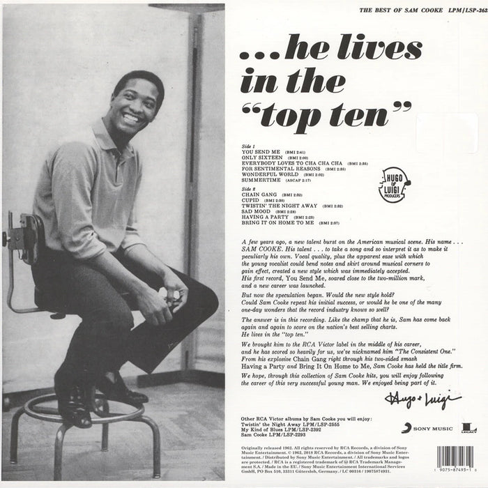 The Best Of Sam Cooke – Sam Cooke LP vinyl record, image 2 of 2