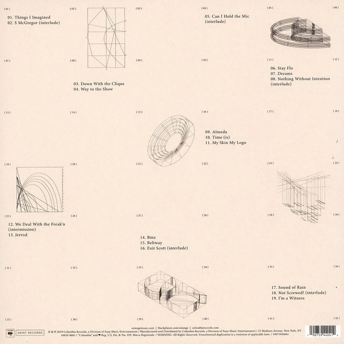 Solange – When I Get Home (Clear Vinyl) LP vinyl record, image 3 of 3
