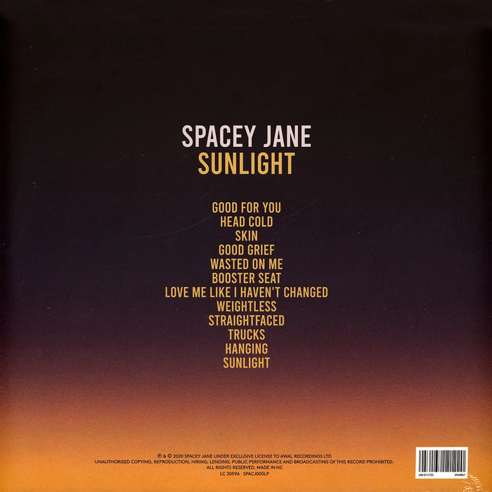 Spacey Jane – Sunlight LP vinyl record, image 2 of 3