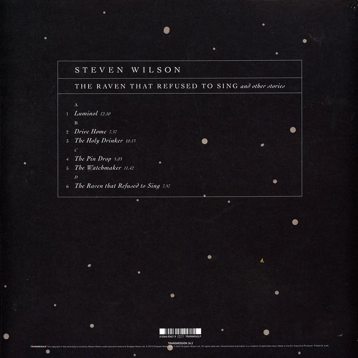 Steven Wilson – The Raven That Refused To Sing (And Other Stories) (2xLP) LP vinyl record, image 2 of 3