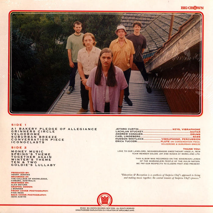 Surprise Chef – Education & Recreation LP vinyl record, image 2 of 3