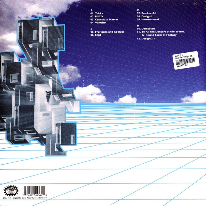 Sweet Trip – Velocity : Design : Comfort (2xLP, Coloured Vinyl) LP vinyl record, image 2 of 3