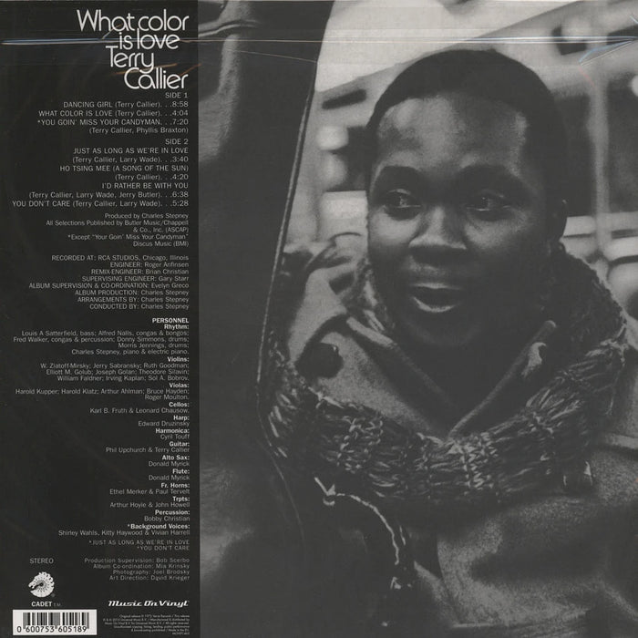 Terry Callier – What Color Is Love LP vinyl record, image 2 of 2