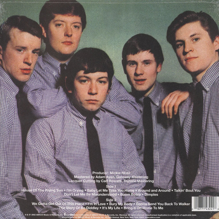The Animals – The Best Of The Animals (Clear Vinyl) LP vinyl record, image 2 of 3