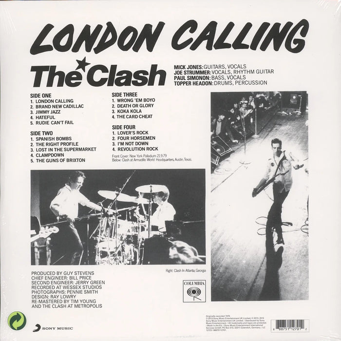 The Clash – London Calling (2xLP) LP vinyl record, image 2 of 3