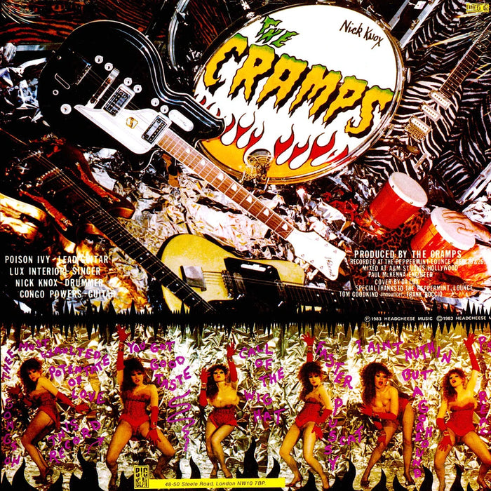 The Cramps – Smell Of Female LP vinyl record, image 2 of 2