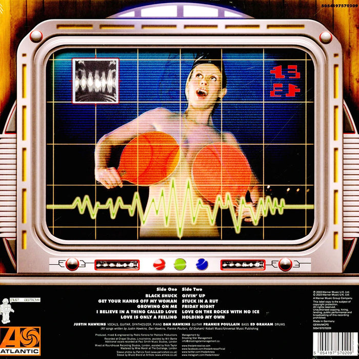 The Darkness – Permission To Land LP vinyl record, image 2 of 3