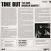 The Dave Brubeck Quartet – Time Out (Jazz Wax) LP vinyl record, image 2 of 2