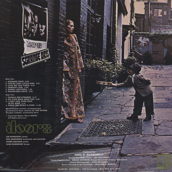 The Doors – Strange Days (Stereo) LP vinyl record, image 2 of 3