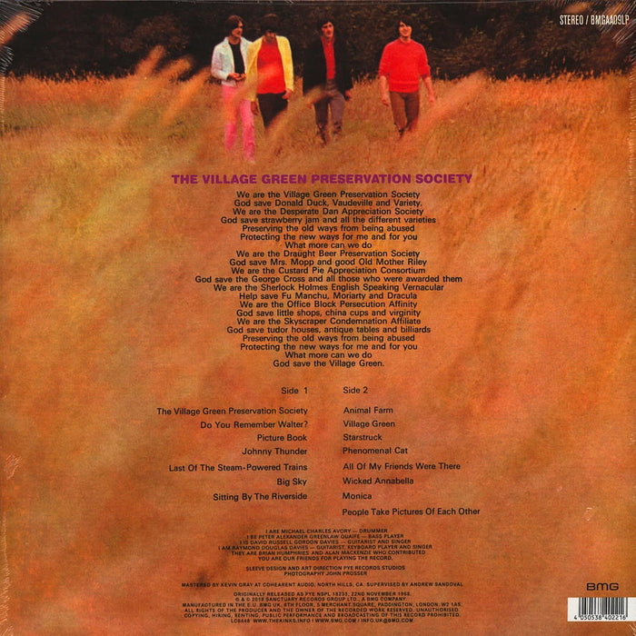 The Kinks – The Kinks Are The Village Green Preservation Society LP vinyl record, image 2 of 3