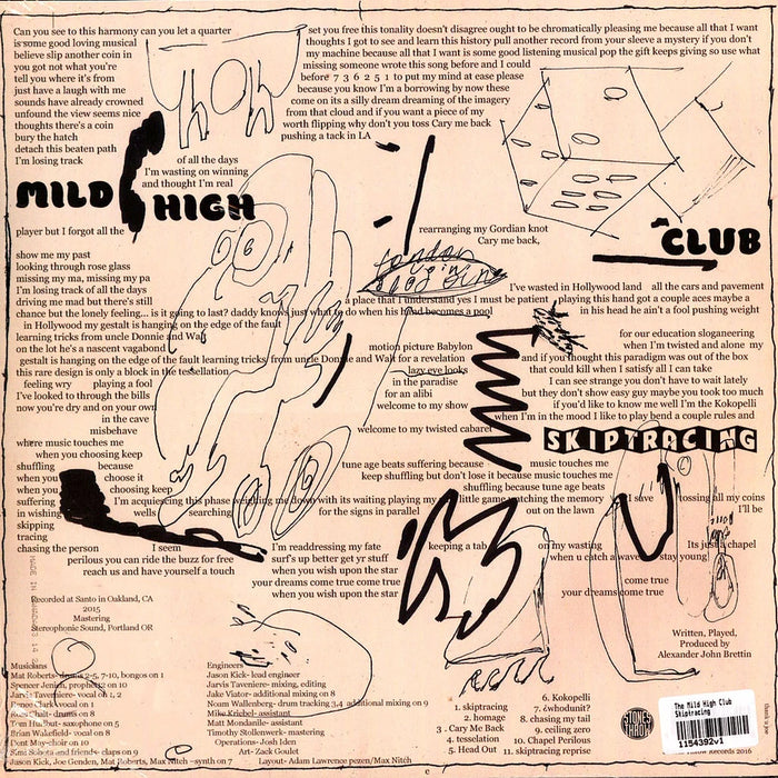 Mild High Club – Skiptracing LP vinyl record, image 2 of 2