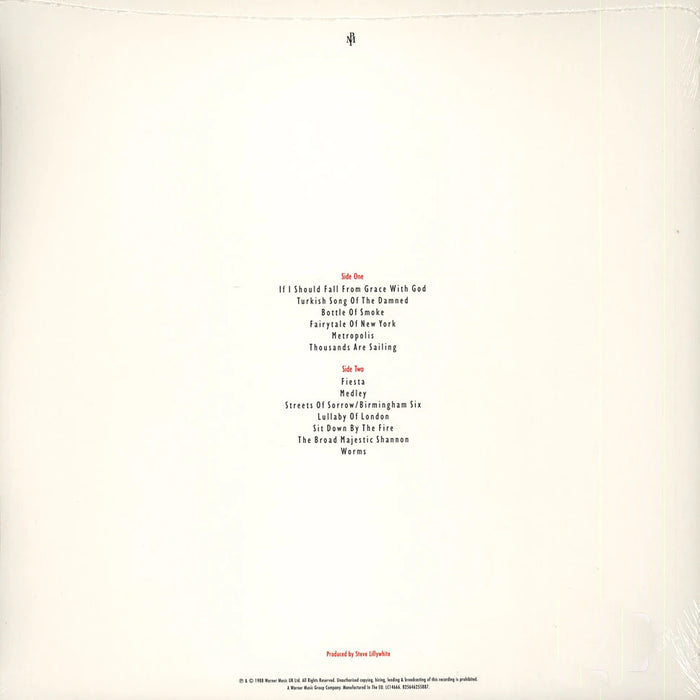 The Pogues – If I Should Fall From Grace With God LP vinyl record, image 2 of 2