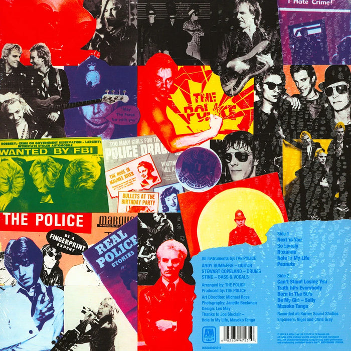 Outlandos D'Amour – The Police LP vinyl record, image 2 of 3