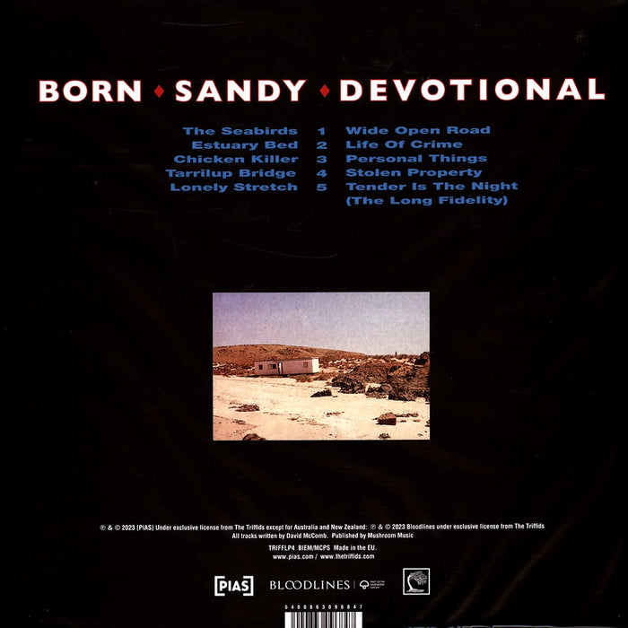 The Triffids – Born Sandy Devotional LP vinyl record, image 2 of 2
