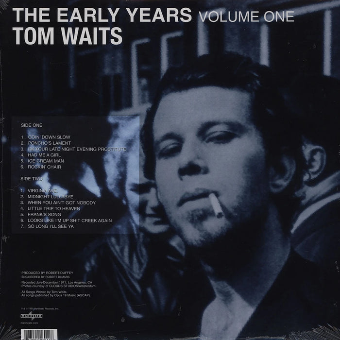 Tom Waits – The Early Years Volume One LP vinyl record, image 2 of 2