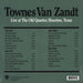 Townes Van Zandt – Live At The Old Quarter, Houston, Texas (2xLP) LP vinyl record, image 2 of 2