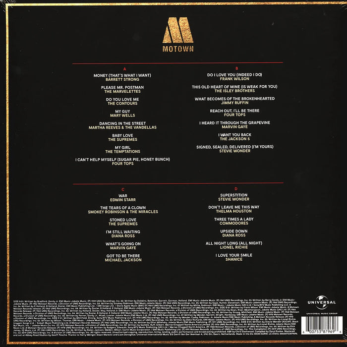 Various – Motown Greatest Hits (2xLP, 60th Anniversary Edition) LP vinyl record, image 2 of 3