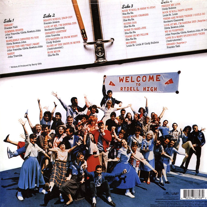 Various – Grease (The Original Soundtrack From The Motion Picture) (2xLP) LP vinyl record, image 2 of 2