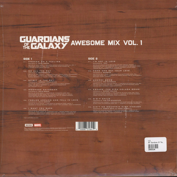 Guardians Of The Galaxy Awesome Mix Vol. 1 – Various LP vinyl record, image 3 of 3