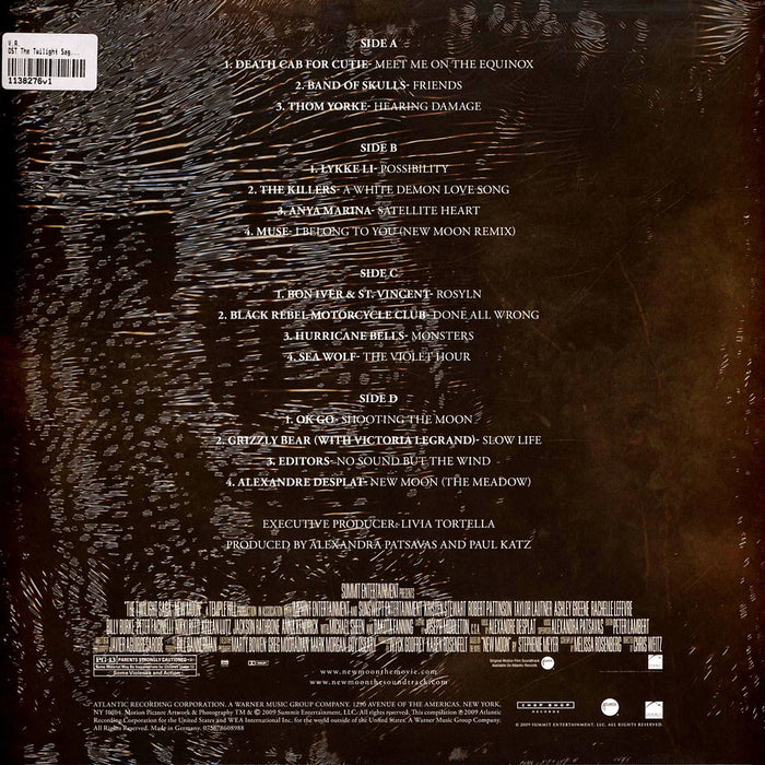 Various – The Twilight Saga: New Moon - Original Motion Picture Soundtrack (2xLP) LP vinyl record, image 2 of 2