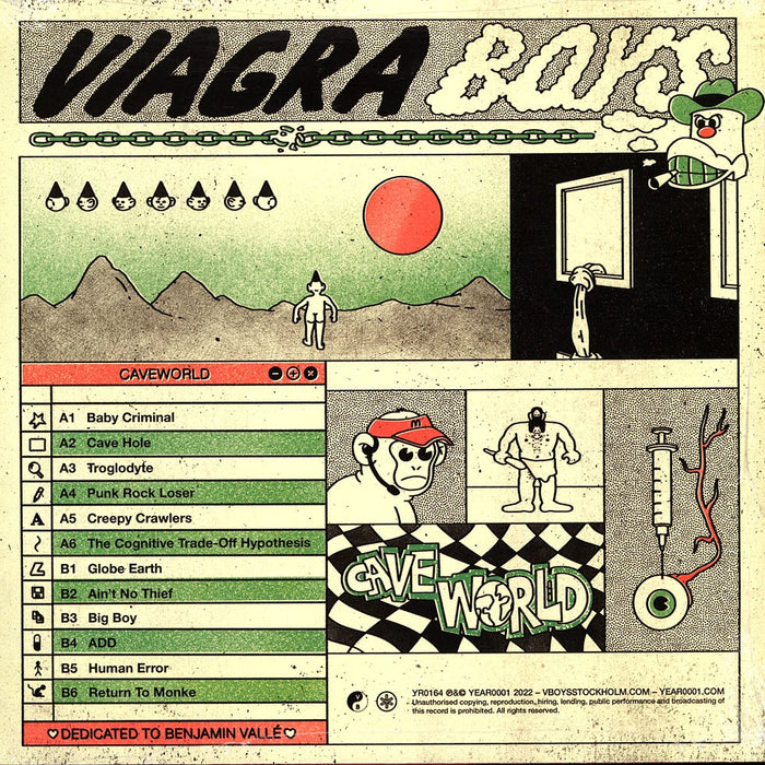 Viagra Boys – Cave World LP vinyl record, image 2 of 3