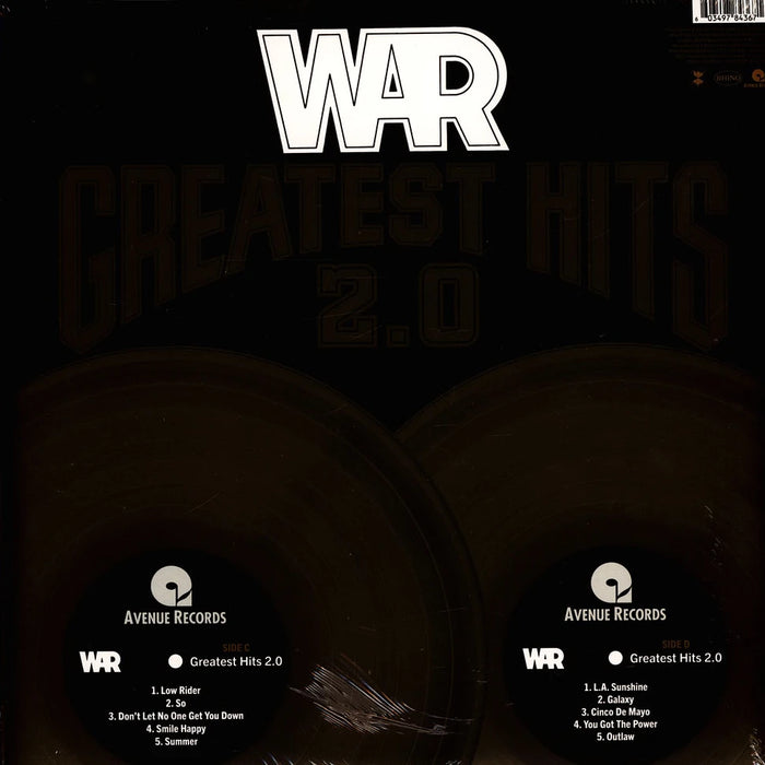 War – Greatest Hits 2.0 (2xLP) LP vinyl record, image 2 of 3