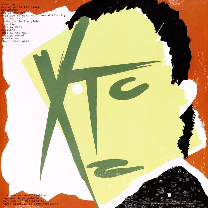 XTC – Drums And Wires LP vinyl record, image 2 of 3