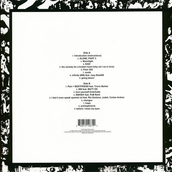 ? – Xxxtentacion LP vinyl record, image 2 of 3