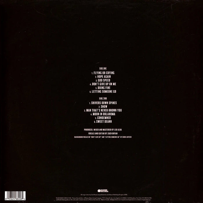 Zach Bryan – DeAnn LP vinyl record, image 2 of 3