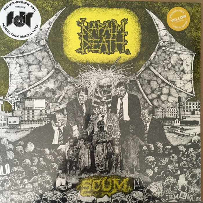 Napalm Death – Scum (LP, Vinyl Record Album)