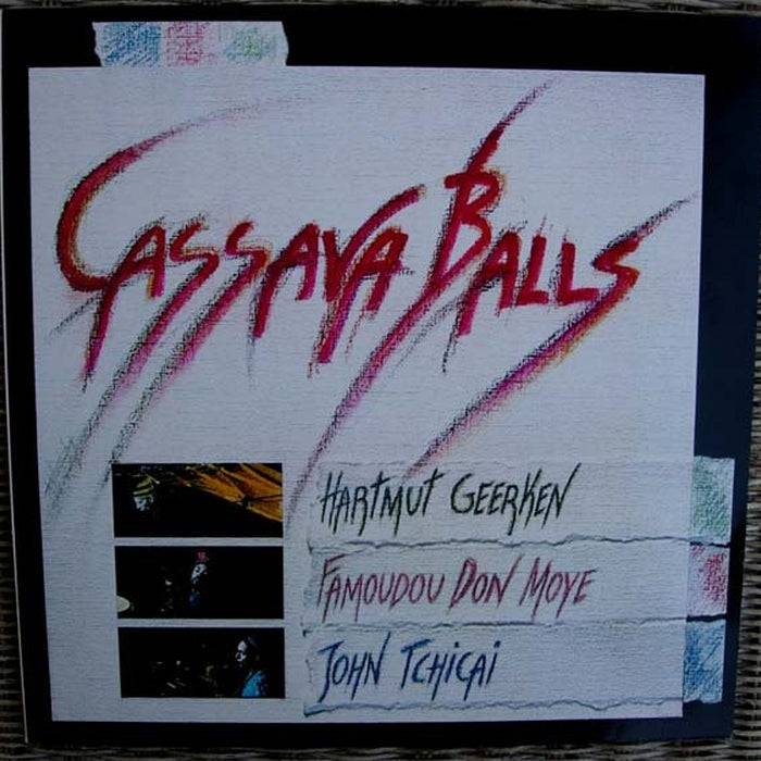 Hartmut Geerken, Famoudou Don Moye, John Tchicai – Cassava Balls (LP, Vinyl Record Album)