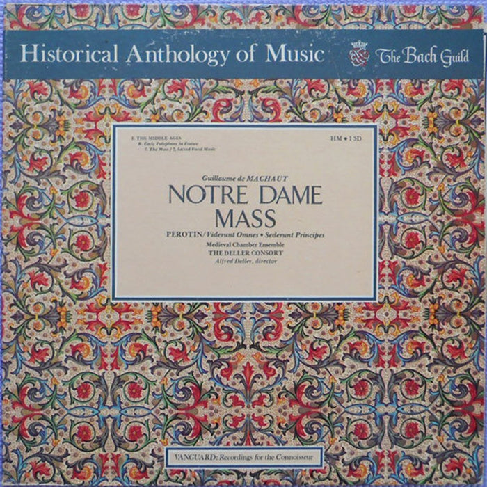Guillaume de Machaut, Pérotin, Alfred Deller, Deller Consort, Medieval Chamber Ensemble – Notre Dame Mass / Viderunt Omnes, Sederunt Principes (LP, Vinyl Record Album)