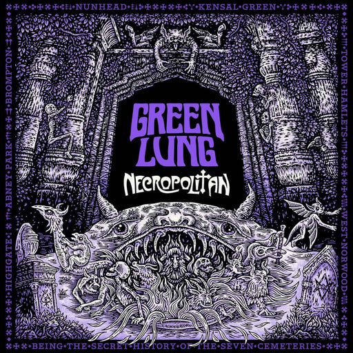 Green Lung – Necropolitan (Purple Vinyl, Gatefold) LP vinyl record, image 1 of 3