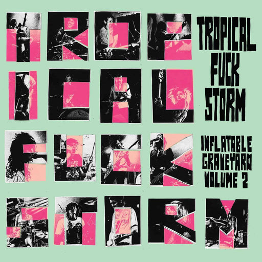 Tropical Fuck Storm + King Gizzard & the Lizard Wi – Inflatable Graveyard Vol. 2 (Pink Vinyl) LP vinyl record, image 1 of 3
