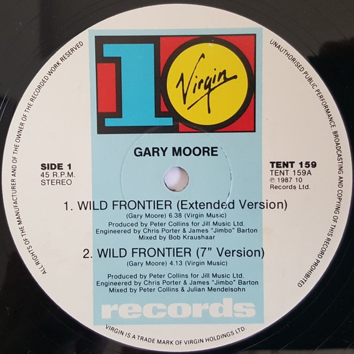 Gary Moore – Wild Frontier (LP, Vinyl Record Album)