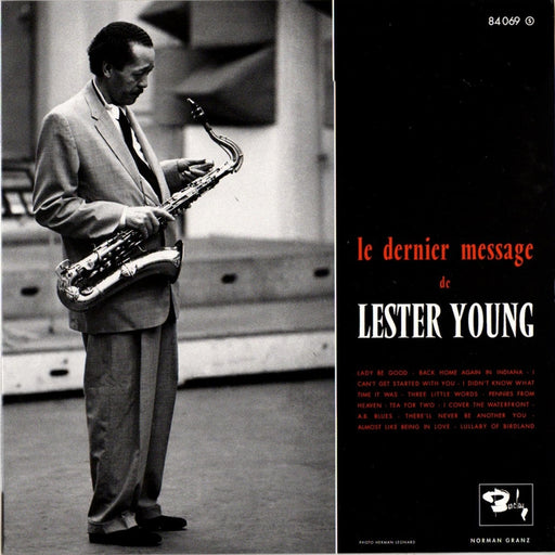 Lester Young – Le Dernier Message De Lester Young (LP, Vinyl Record Album)