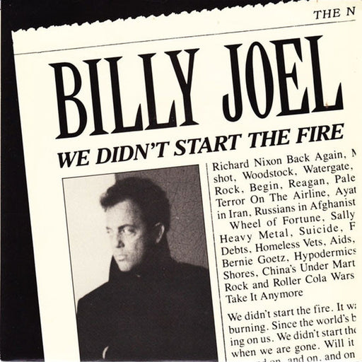 Billy Joel – We Didn't Start The Fire (LP, Vinyl Record Album)