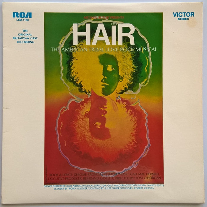Various – Hair - The American Tribal Love-Rock Musical (The Original Broadway Cast Recording) (LP, Vinyl Record Album)