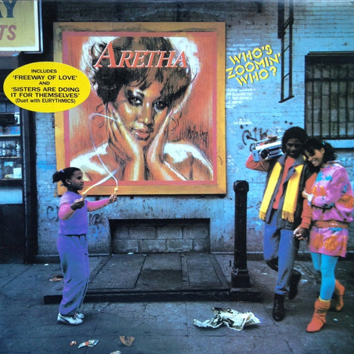 Aretha Franklin – Who's Zoomin' Who? (LP, Vinyl Record Album)