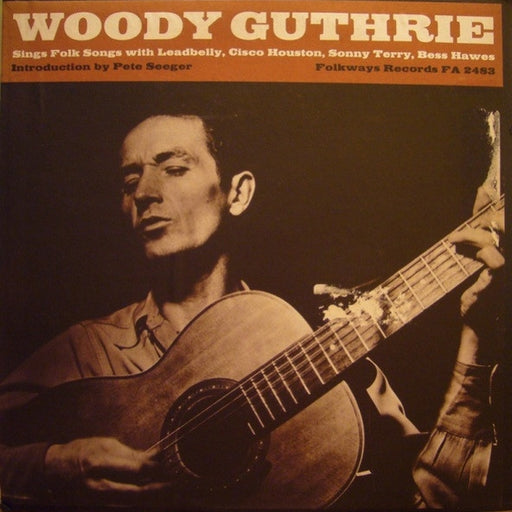 Woody Guthrie, Leadbelly, Cisco Houston, Sonny Terry, Bess Hawes – Sings Folk Songs (LP, Vinyl Record Album)
