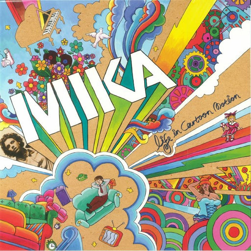 MIKA – Life In Cartoon Motion (LP, Vinyl Record Album)