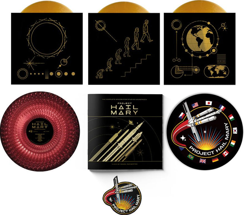 Daniel Pemberton – Project Hail Mary (4xLP, Box Set, Gold Vinyl) LP vinyl record, image 3 of 4
